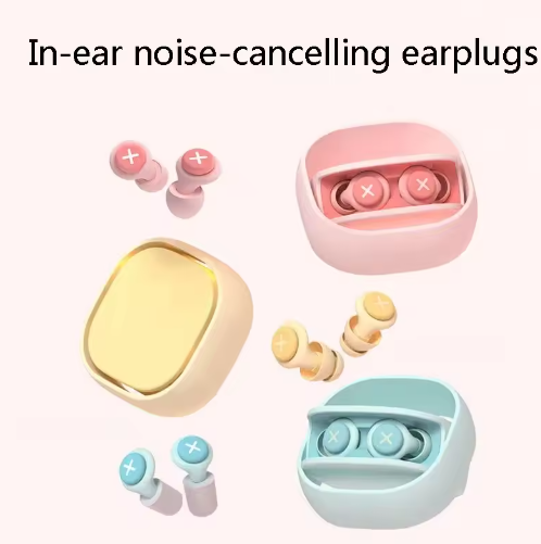 Silicone Noise-Canceling Earplugs for Sleep & Soundproofing