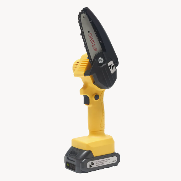 21V Cordless 4 Inch Lightweight Mini Chainsaw