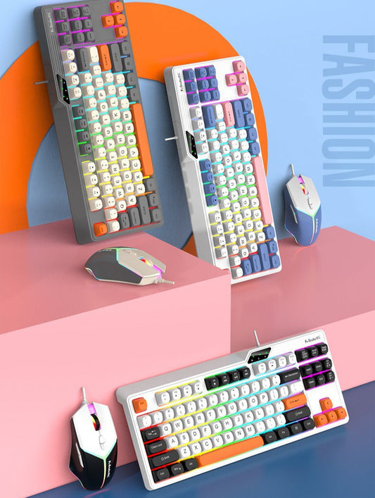 Cross-border Viper K87 Wired Keyboard