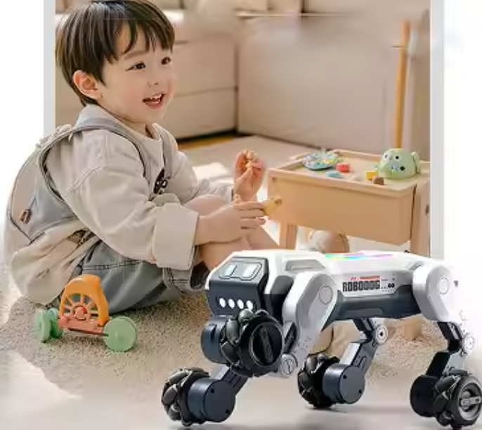 Educational AI Robot Dog Toy for Kids with Remote Control