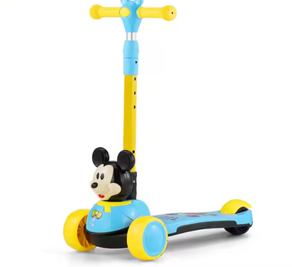 3-Wheel Kids Scooter Adjustable Height for Children (2-8 Years)