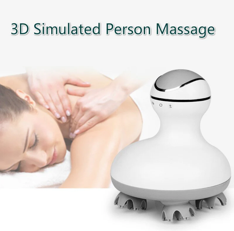 Wireless Waterproof Electric Head Massager for Relaxation