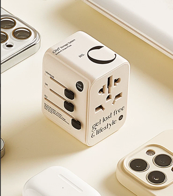 Universal Travel Transformer Plug for Worldwide Compatibility