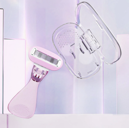 Mini Women Razor with 5 Stretch Bending Blades